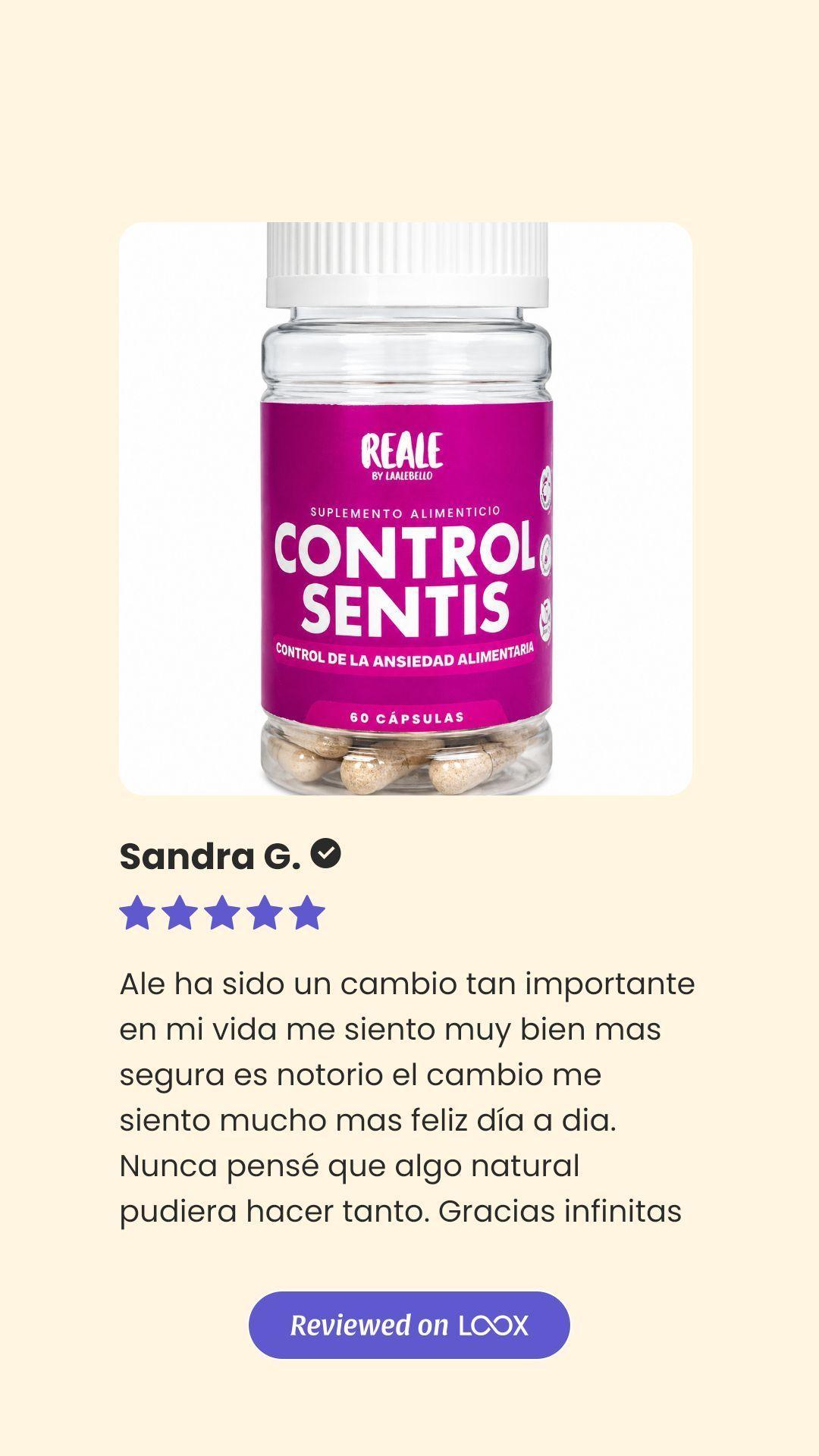 Control Sentis Inhibidor del Apetito 60 capsulas-2