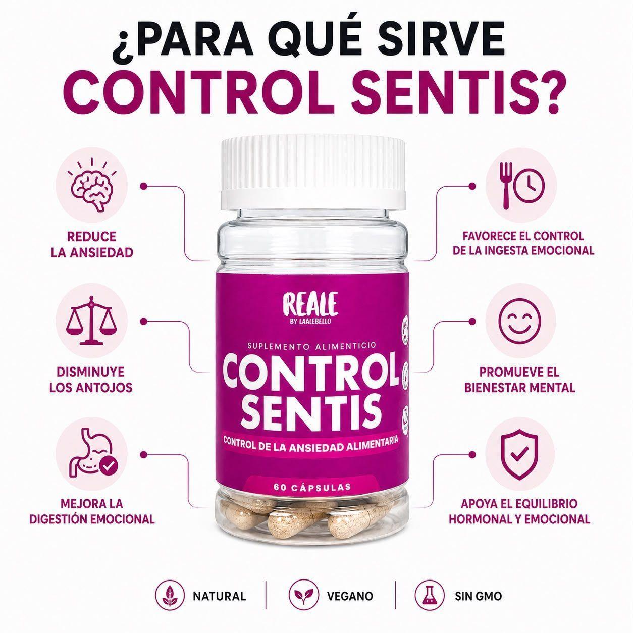 Control Sentis Inhibidor del Apetito 60 capsulas-3