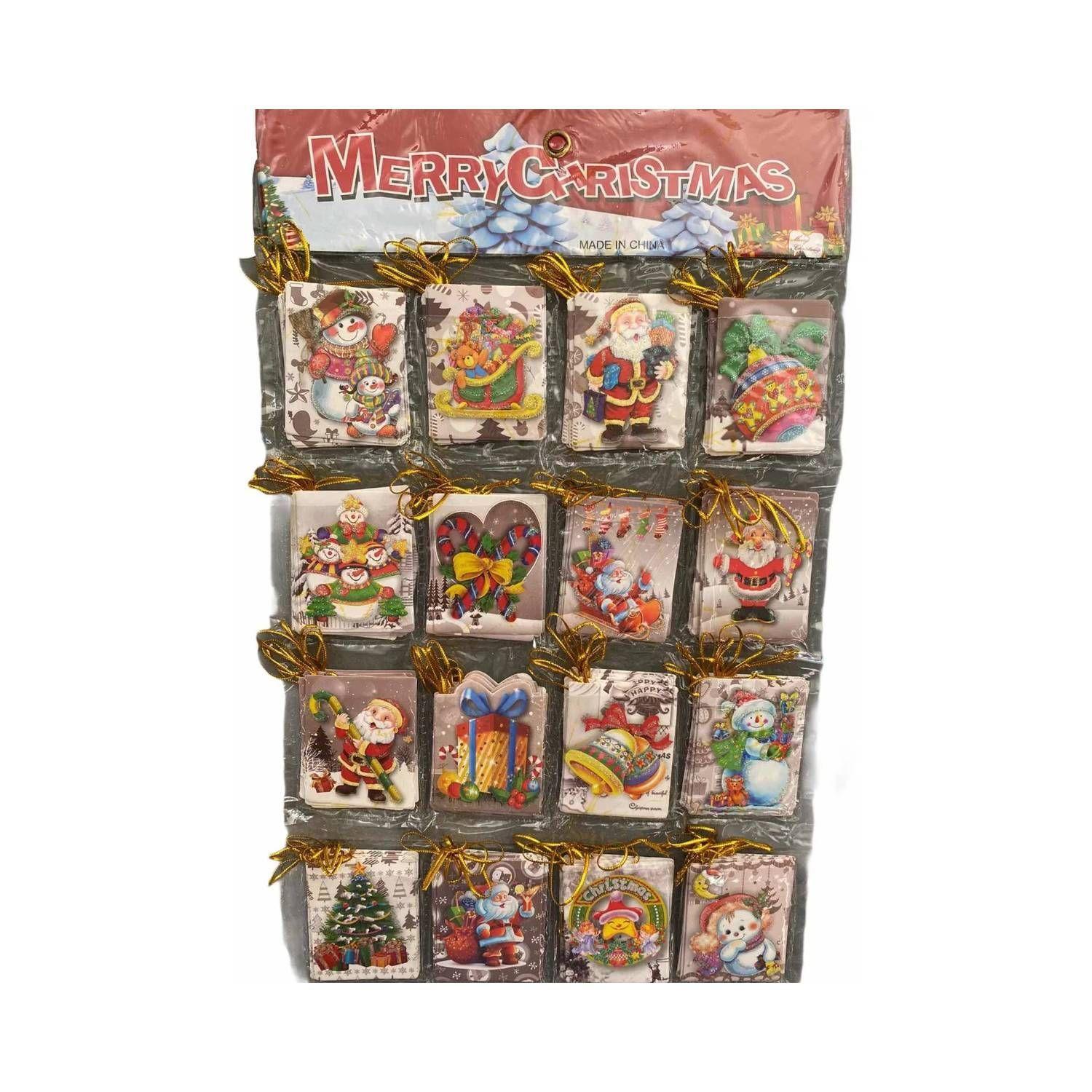 Tarjeta De Navidad Para Regalos Incluye 128 UN-0