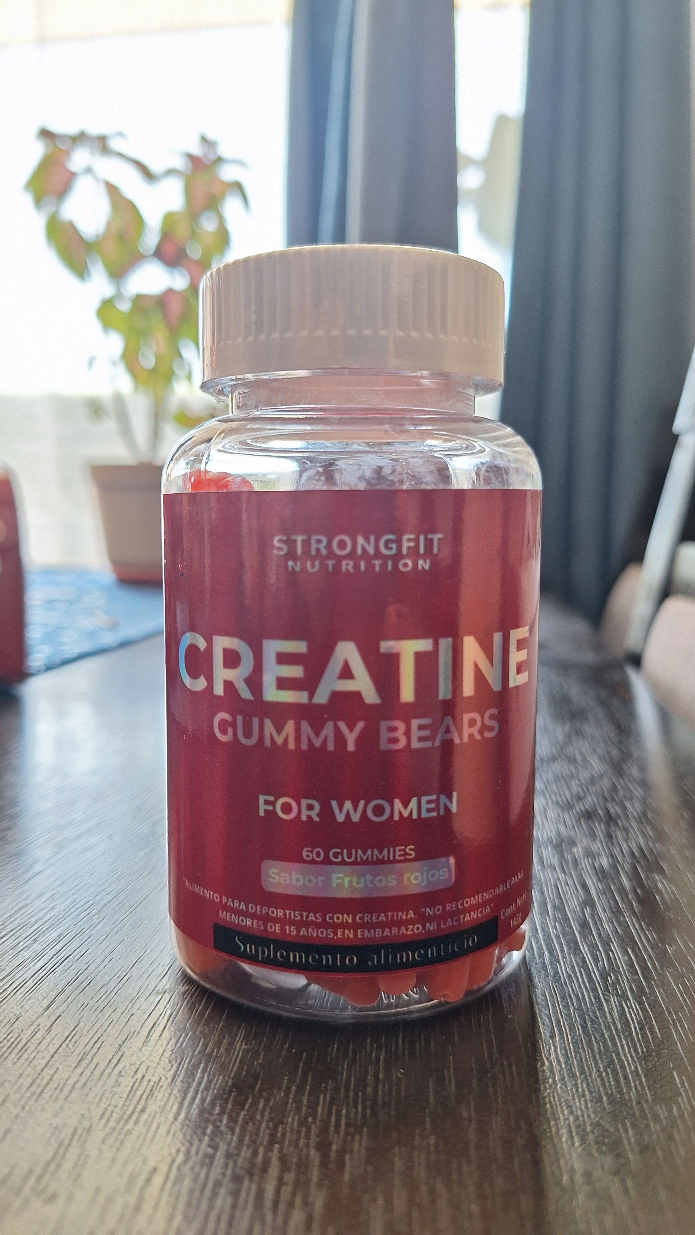Creatine Women en Gomitas sabor Frutos rojos-2