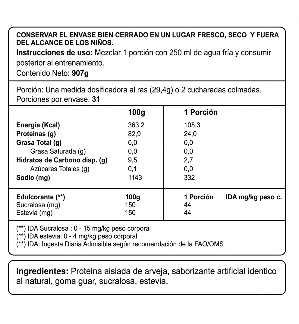 Proteina Vegetal 2lb sabor Berries Strongfit Nutrition-3