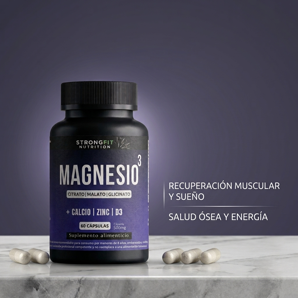 Magnesio 3 Con Calcio Zinc Y D3 60 C psulas-1