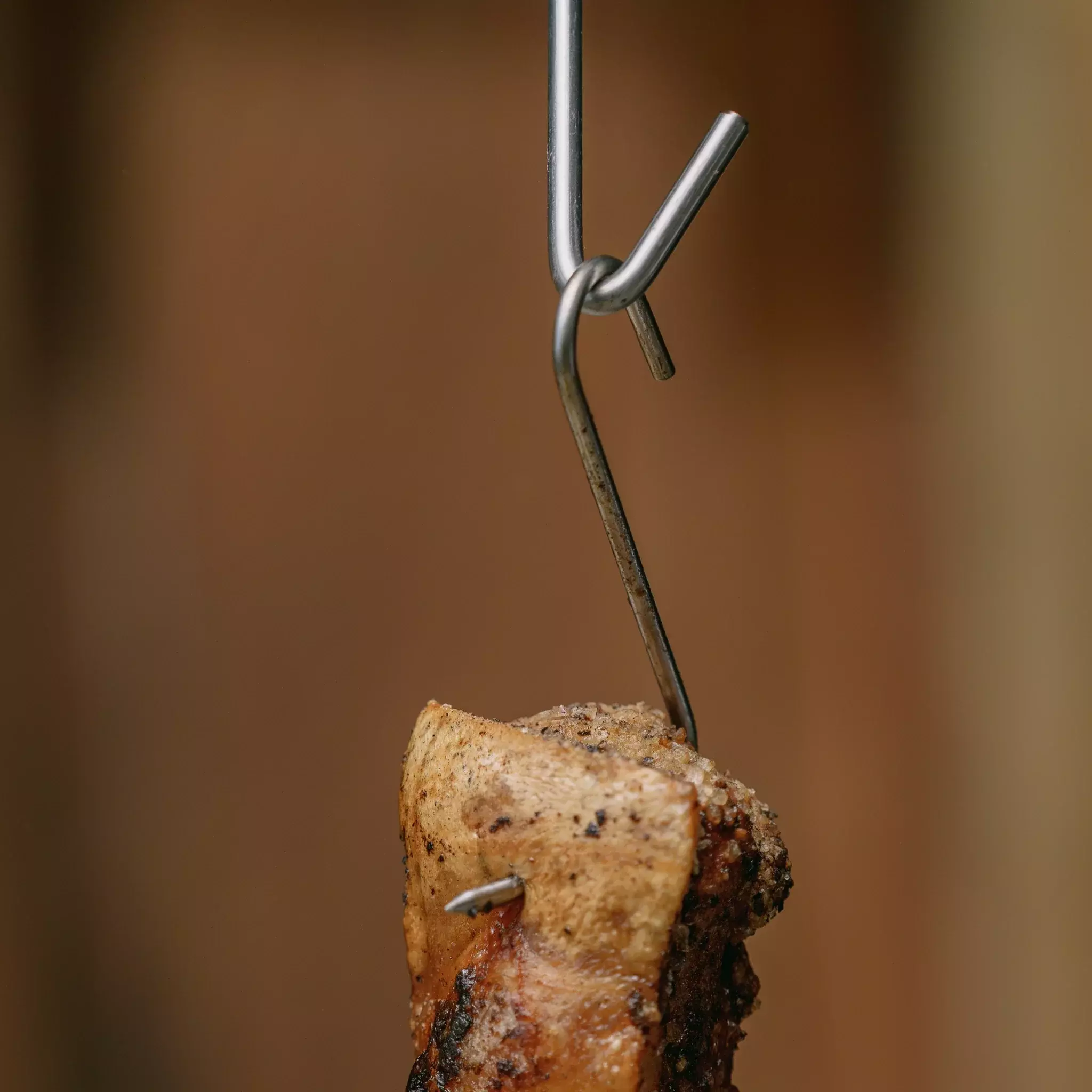 Kit De 6 Ganchos Para Barril Parrilla Ahumador y Asador-2