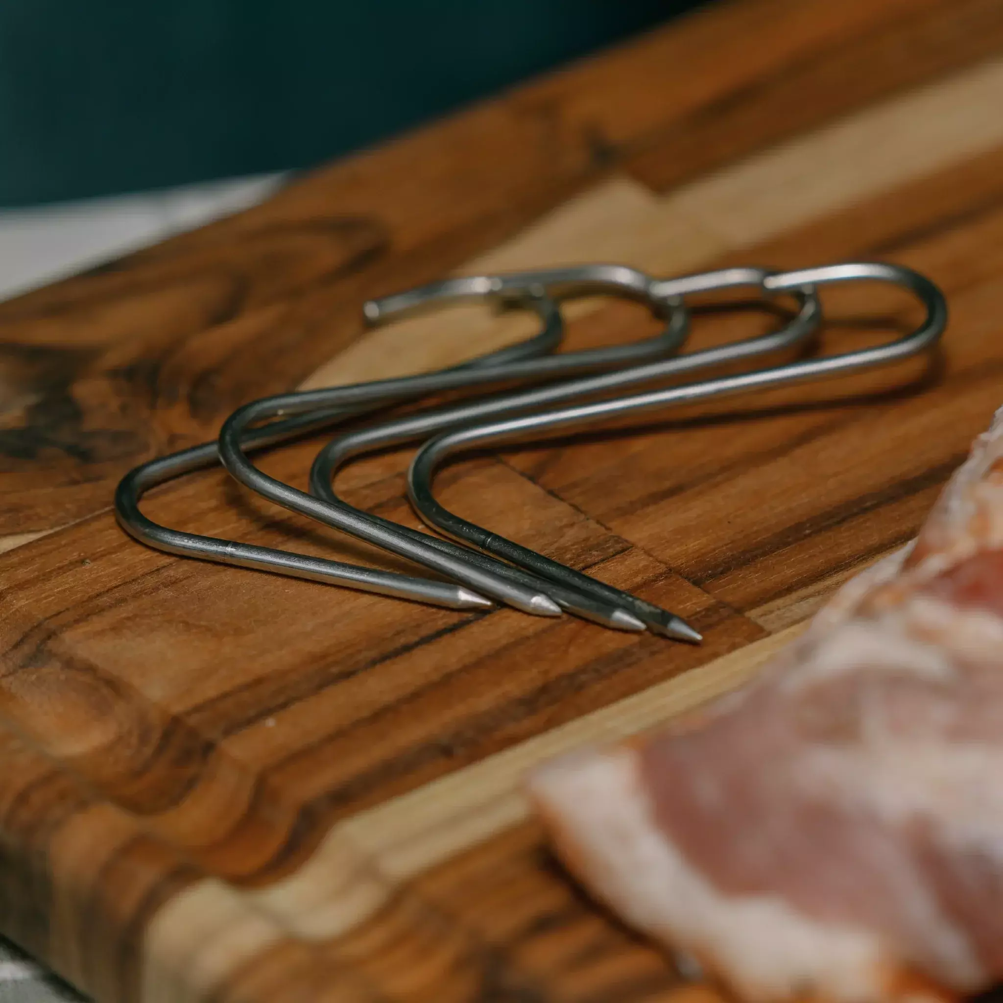 Kit De 6 Ganchos Para Barril Parrilla Ahumador y Asador-4