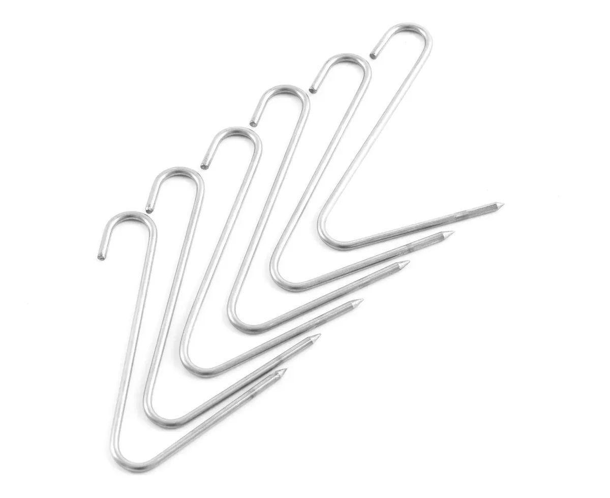 Kit De 6 Ganchos Para Barril Parrilla Ahumador y Asador-3