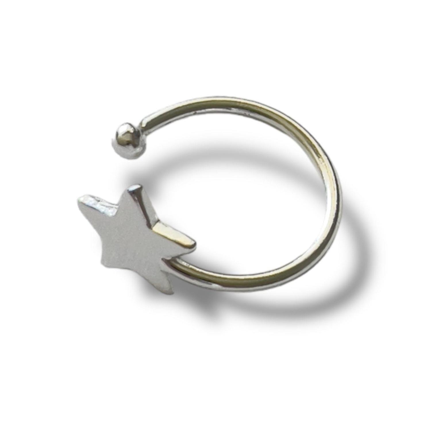Cuff Estrella plata-2