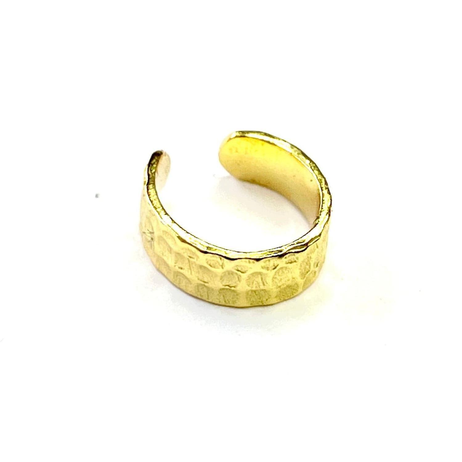 Cuff Machacado 10 mm Gold-9