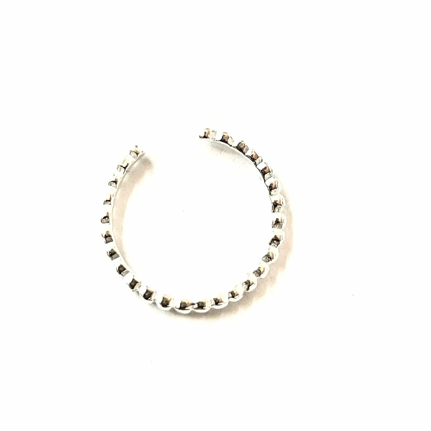 Anillo Midi Pelotitas Ajustable-3