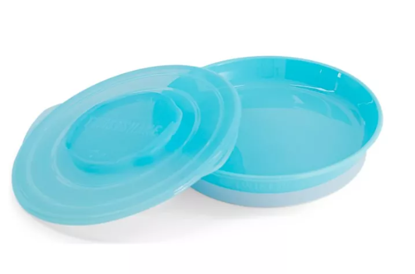 Plato Redondo Para Bebe Twistshake 6M+-1