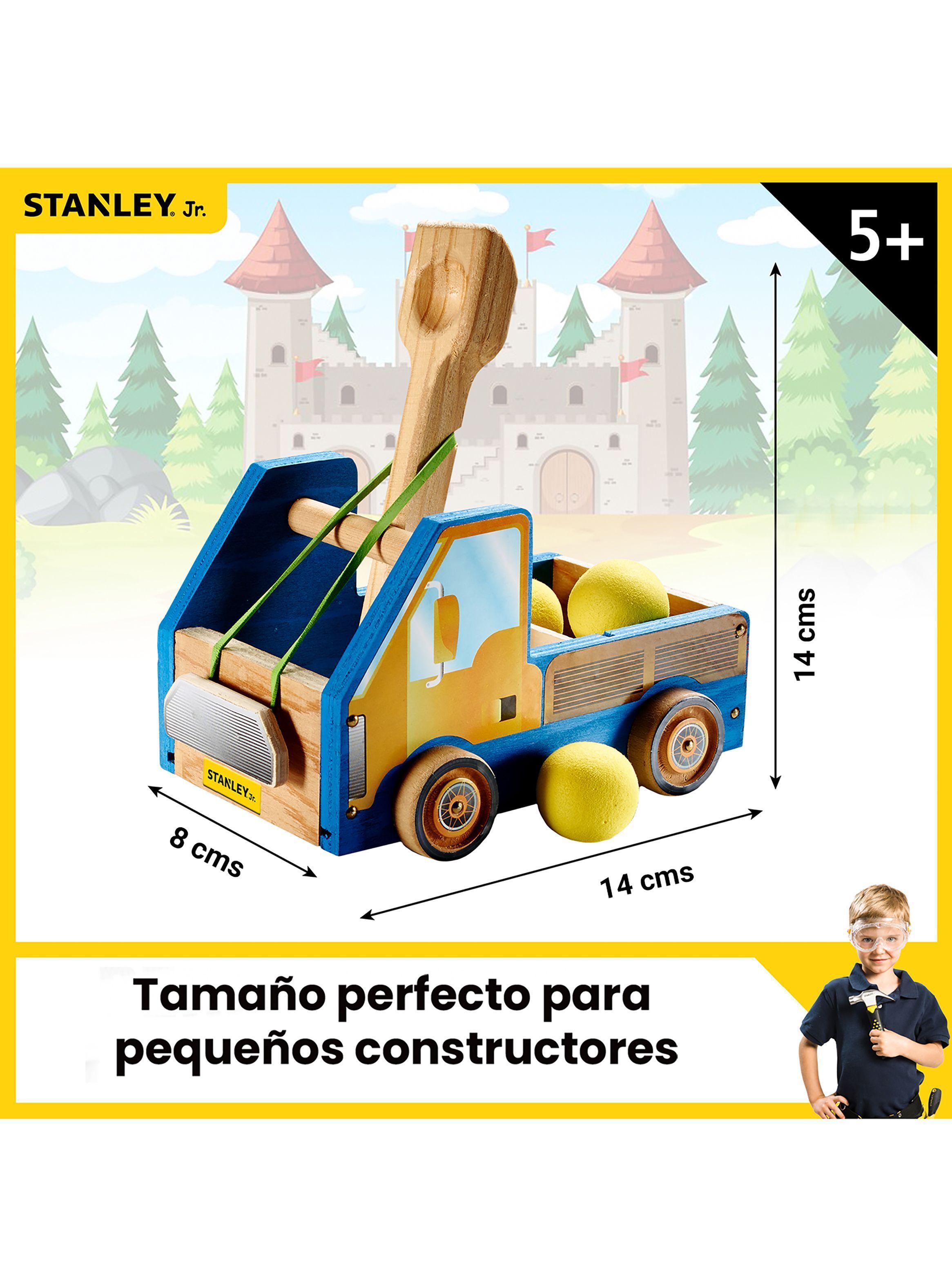 Juego de Construcción para niños Camión Catapulta Stanley Jr-5