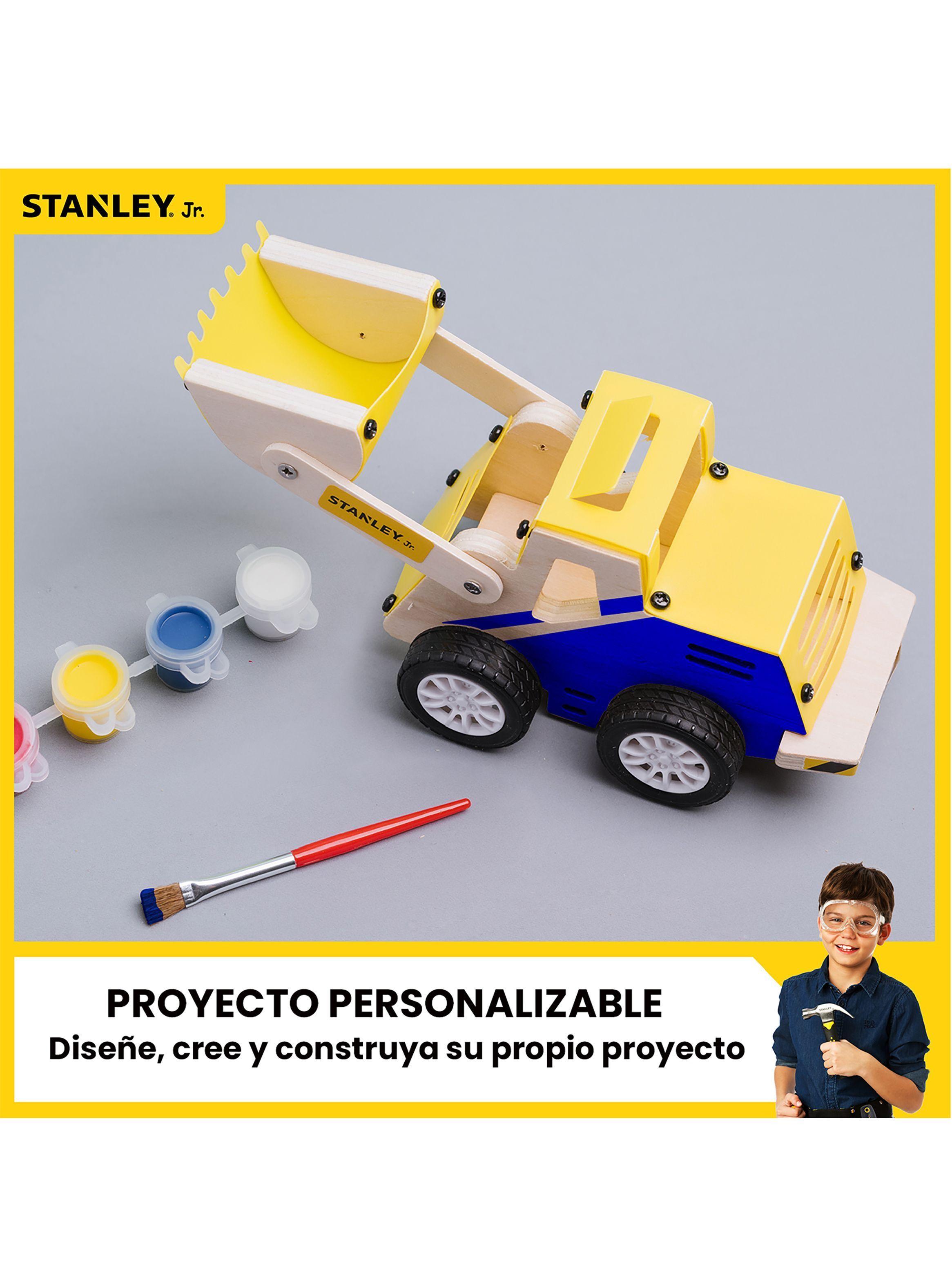 Juego de Construcción para niños Cargador Frontal Stanley Jr-4