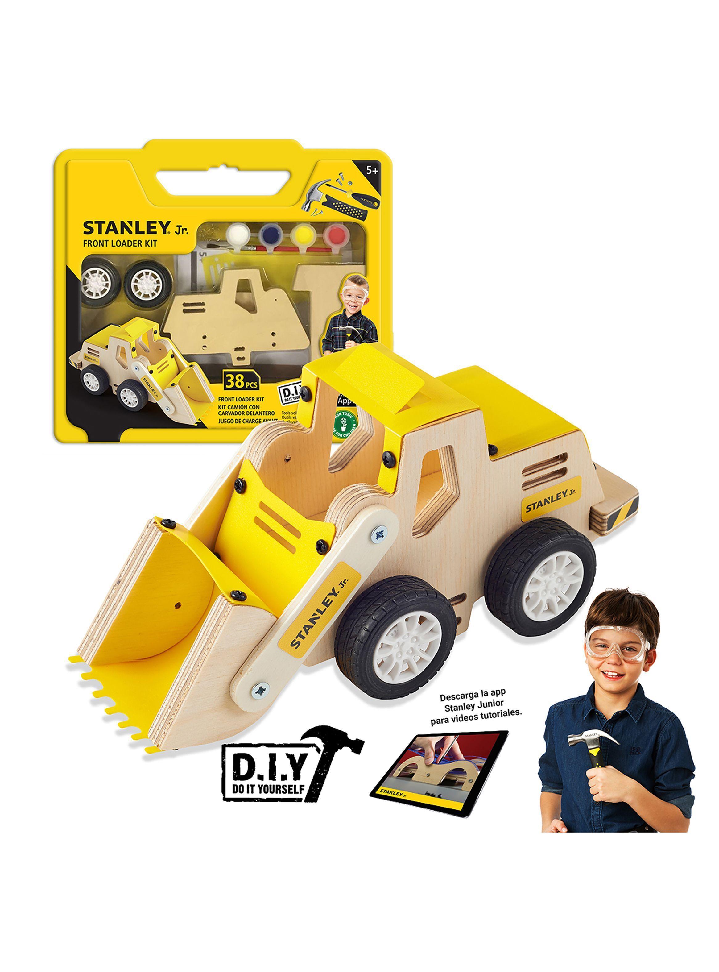 Juego de Construcción para niños Cargador Frontal Stanley Jr-1