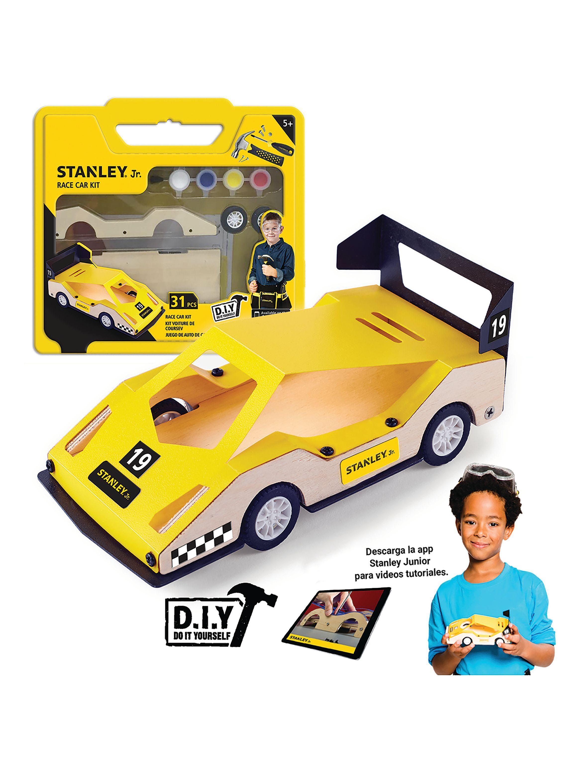 Set de Construcción para niños Auto de Carreras Stanley Jr-2