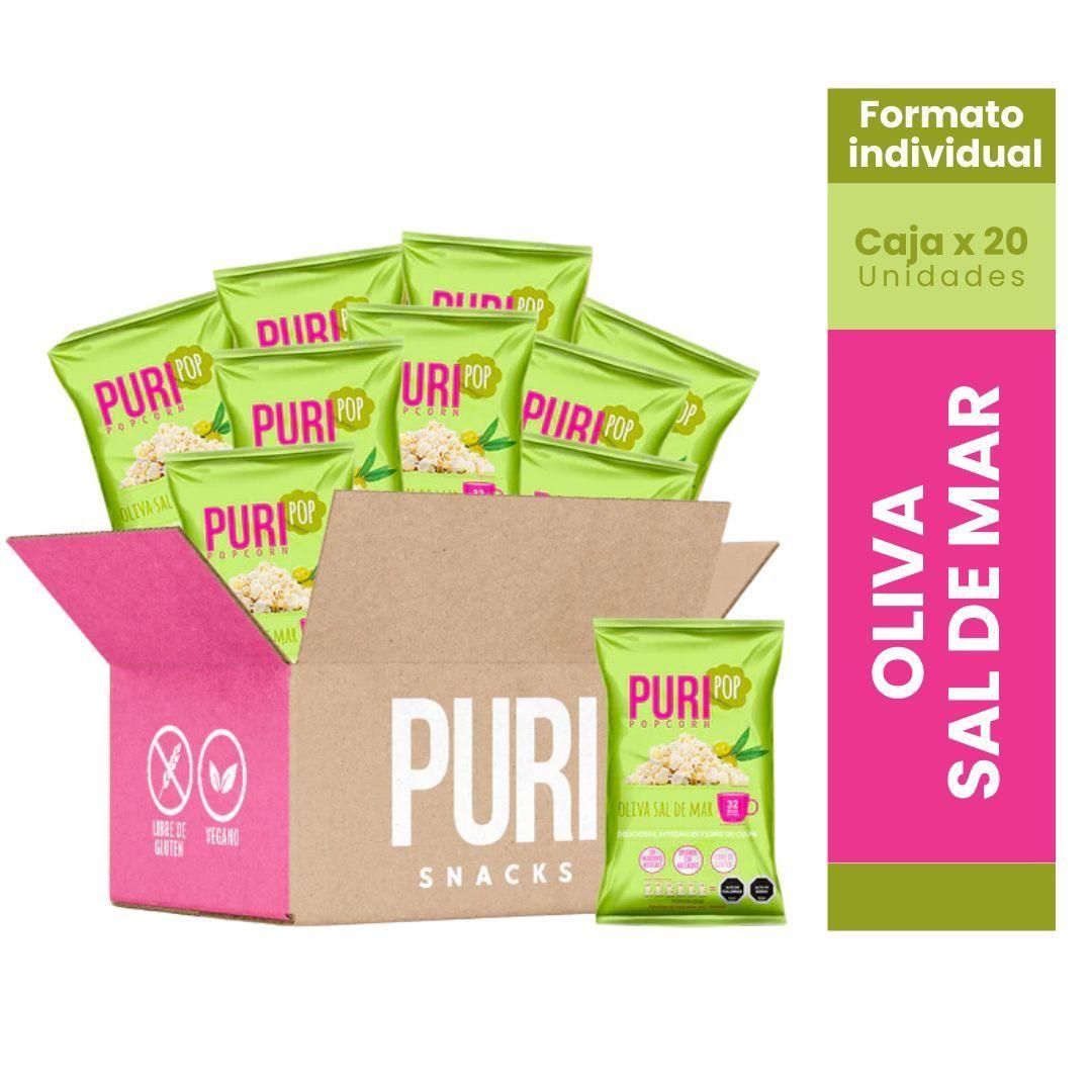 Pack Colación 20 Puripop Individual Oliva Y Sal De Mar-0