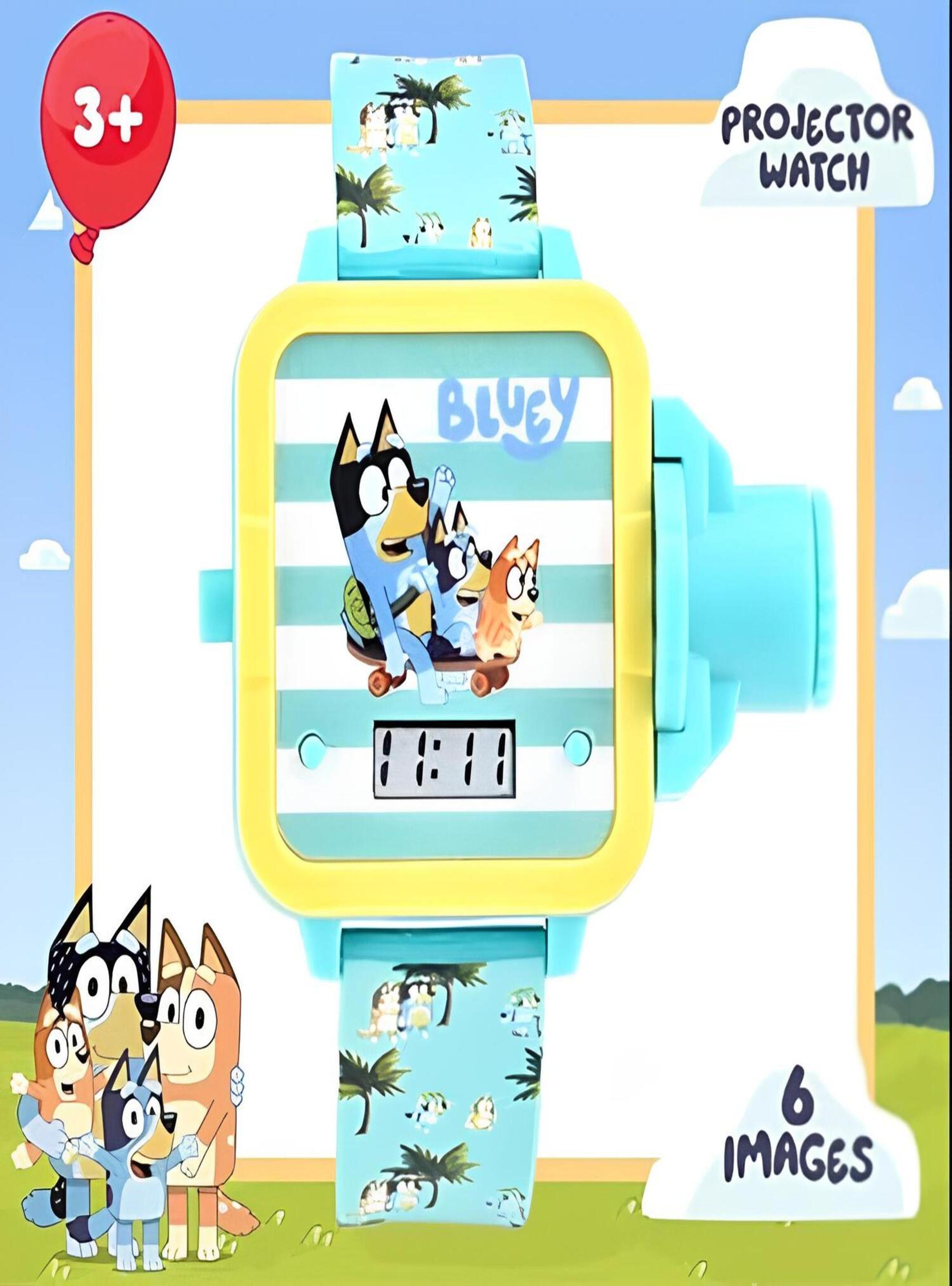 Reloj Digital Bluey Kids Con Proyector Digital-1