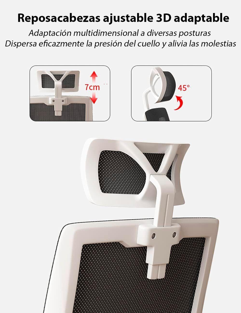 Silla Oficina Pc Escritorio Rd Gamer Ergonomica Apoyacabeza-2