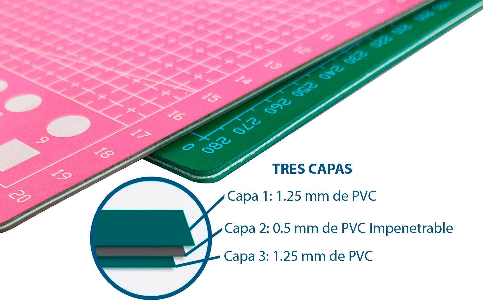 Base Tabla Salvacorte A3 Tapete Corte Mat Cutting 30x45cm Rd-2