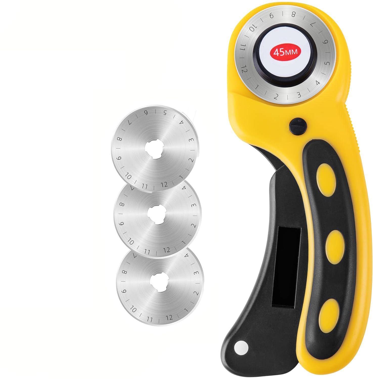 Base Tapete Corte A2 45x60cm + Cutter Rotativo + 3 Cuchillas-3