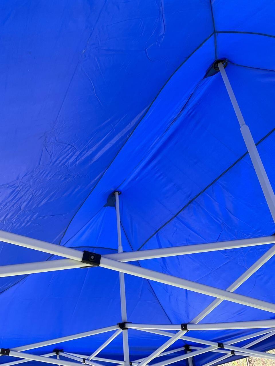 TOLDO PLEGABLE PREMIUM (AZUL) 3 x 4,5 Metros-5