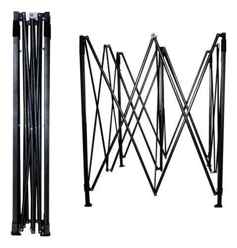 TOLDO PLEGABLE + LATERALES LISOS DE TRES CARAS (VERDE OLIVO)-3