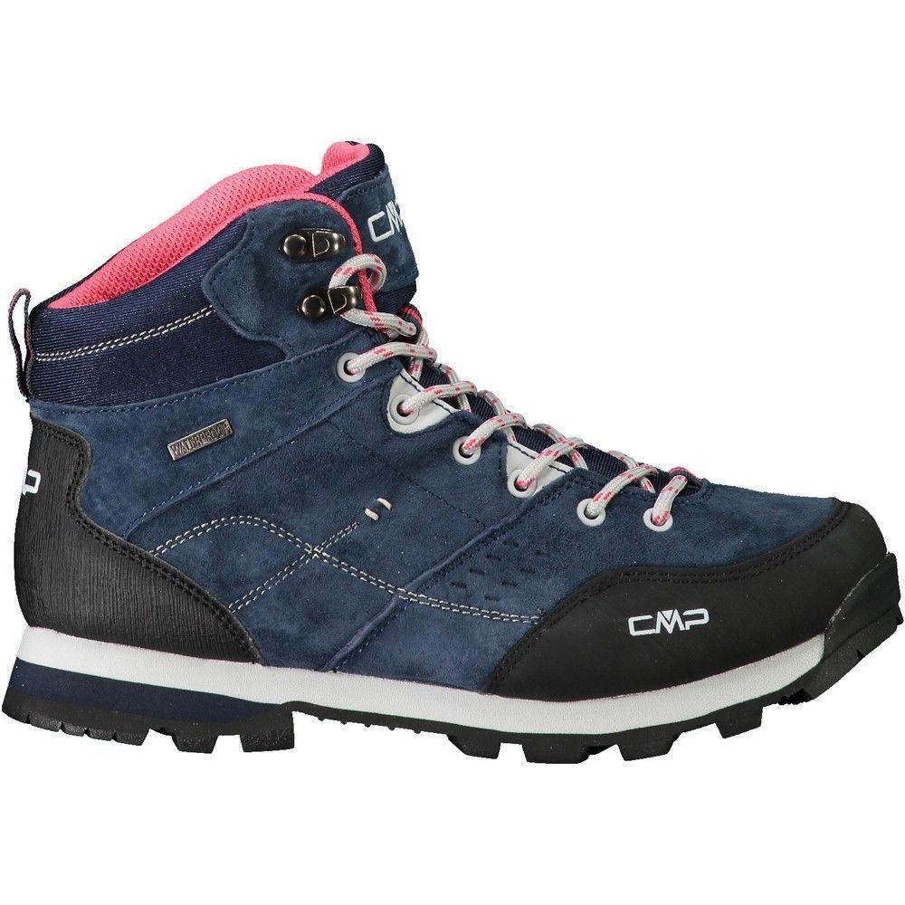 Zapato CMP Trekking Alcor Mid Mujer Azul-0