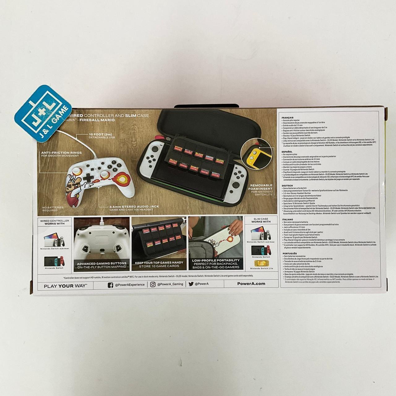 Control PowerA Super Mario Estuche Slim para Nintendo Switch-2