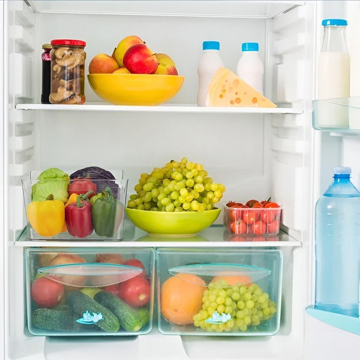 2 Organizador De Refrigerador Organizador Despensa Contenedo-2