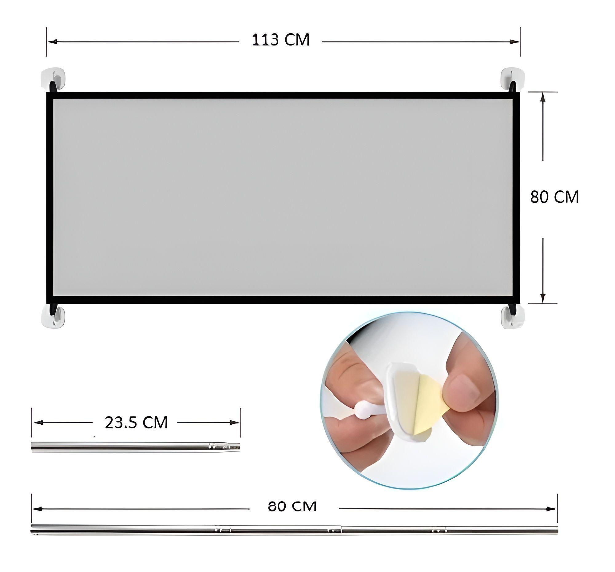 Puerta De Seguridad Plegable Magica Malla Para Mas-2