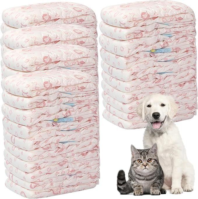 X20 Pañales Para Perros Pañales Para Perro Pañales Gato L-6