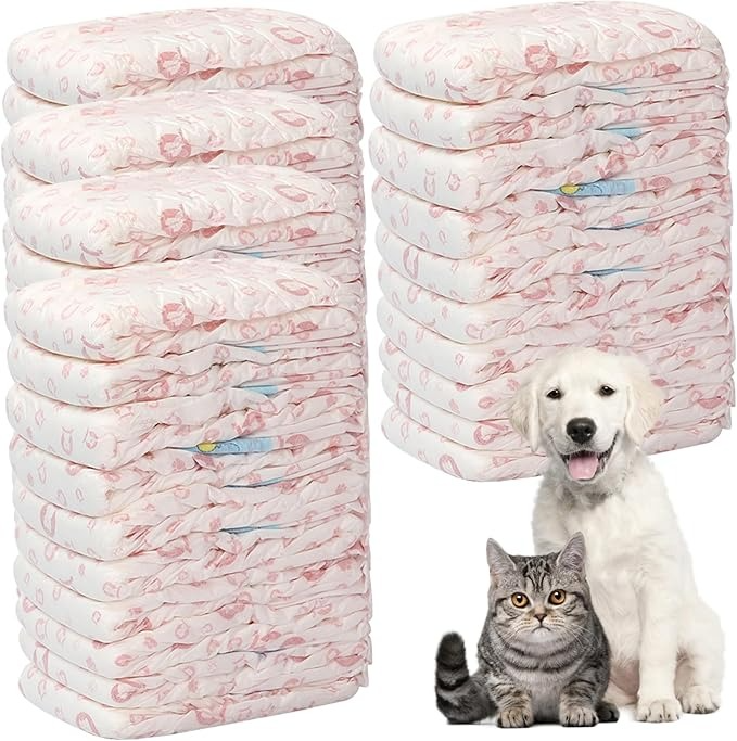 X20 Pañales Para Perros Pañales Para Perro Pañales Gato M-2