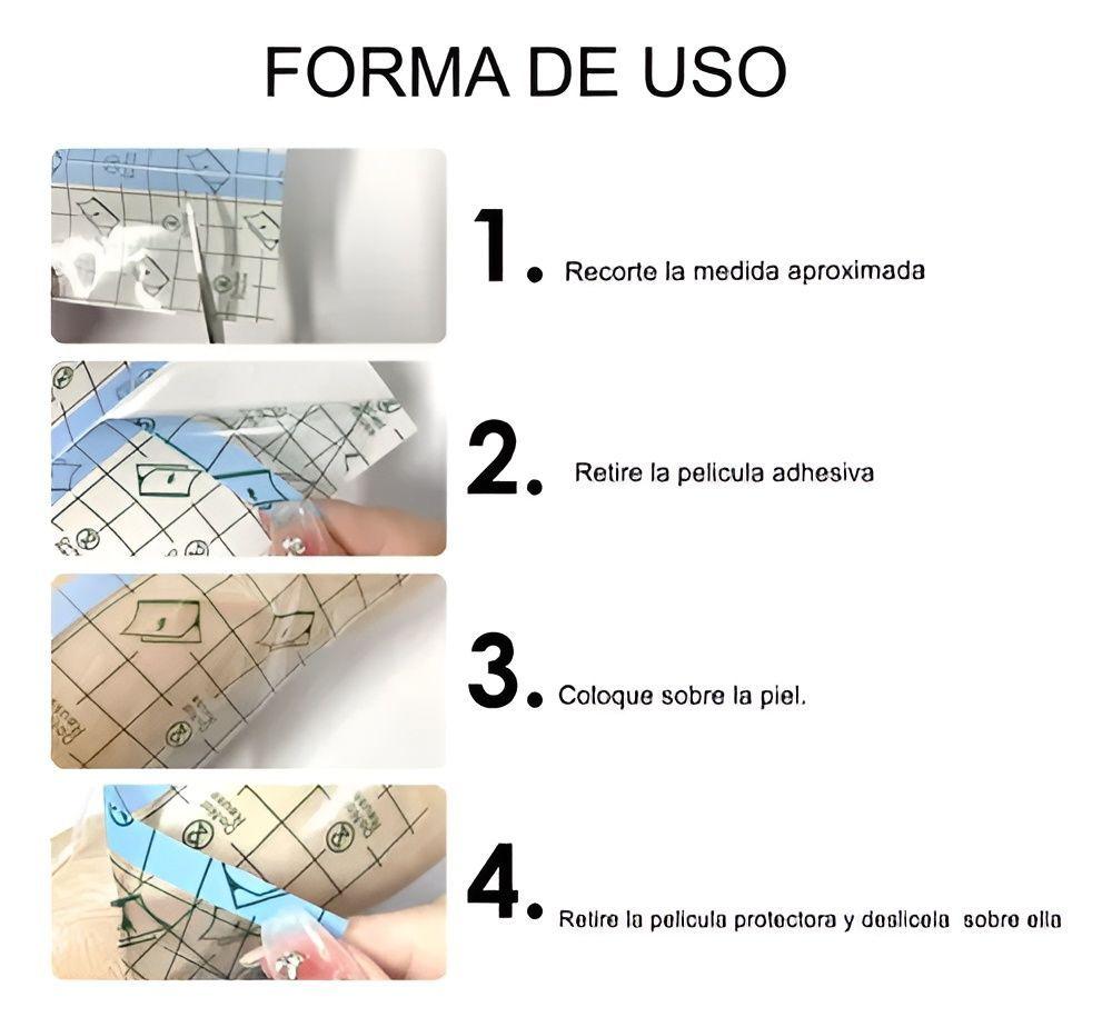 40 Parche Impermeable Parche Para Heridas Parche Ducha-1