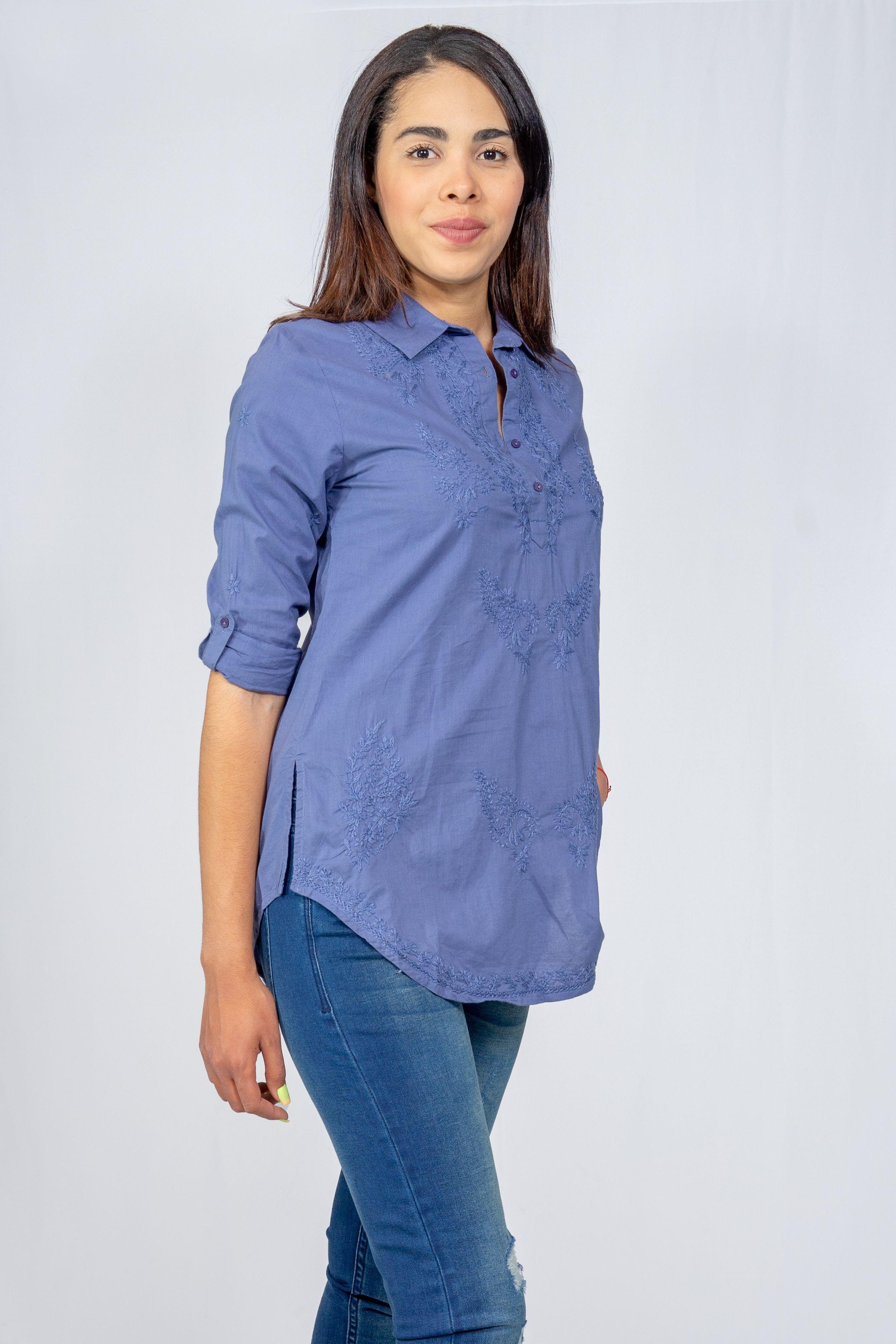 Blusa Rapsodia Ran Azul-0