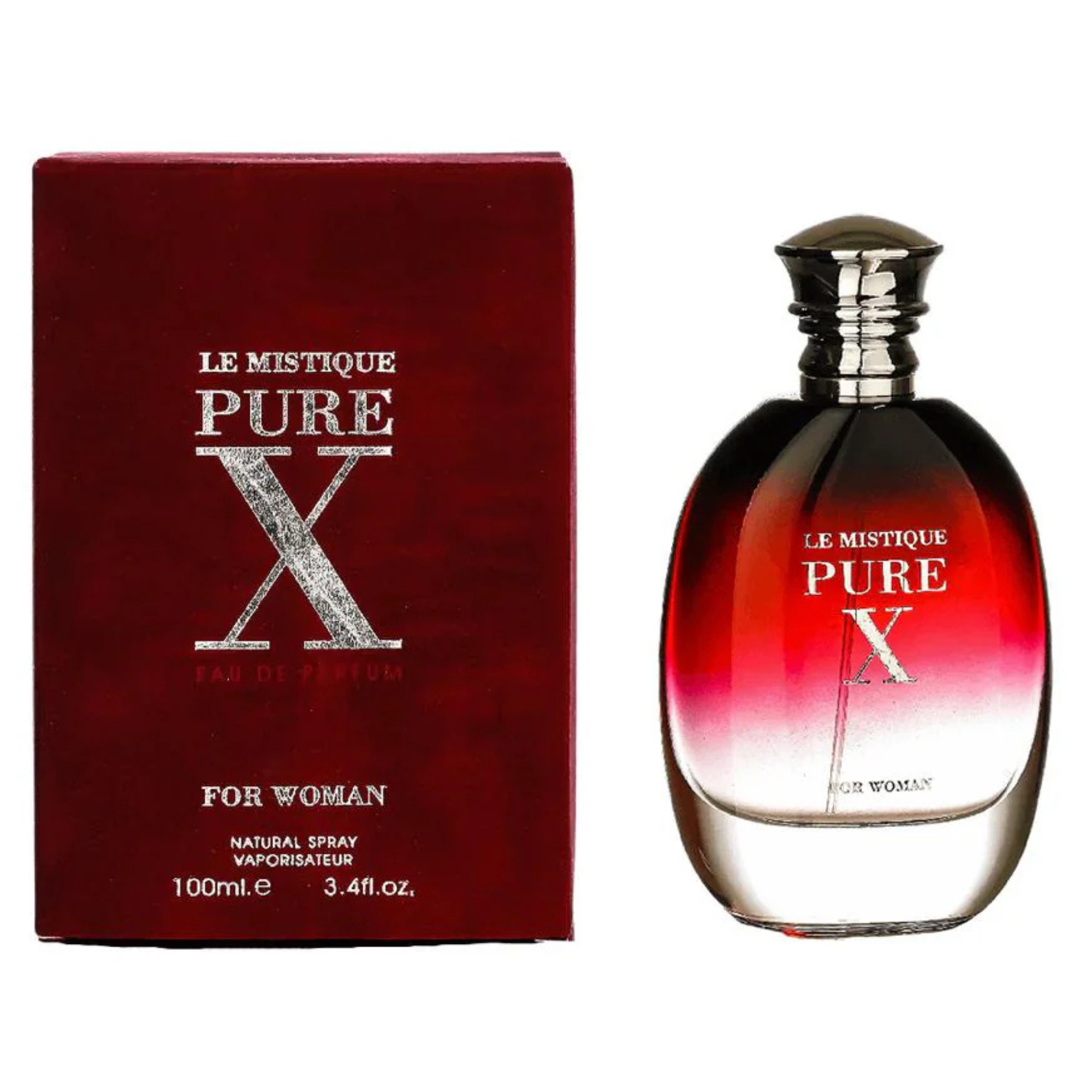 Le Mistique Pure X For Women Fragrance World Edp 100ML Mujer-0