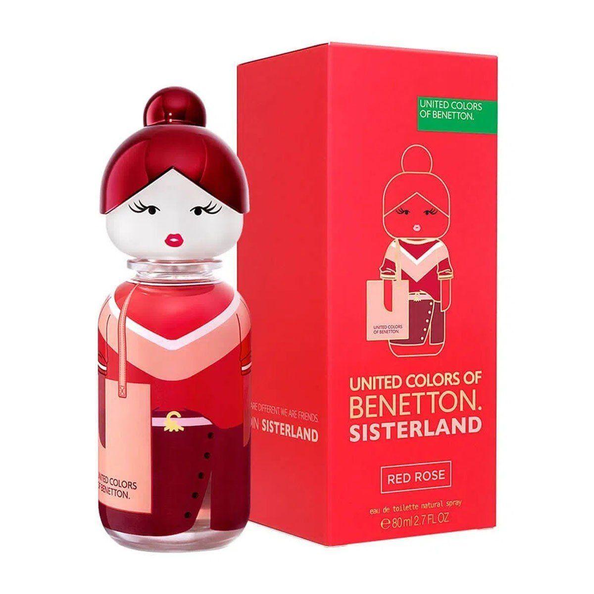 SISTERLAND RED ROSE 80ML MUJER BENETTON AGUA DE TOCADOR-0