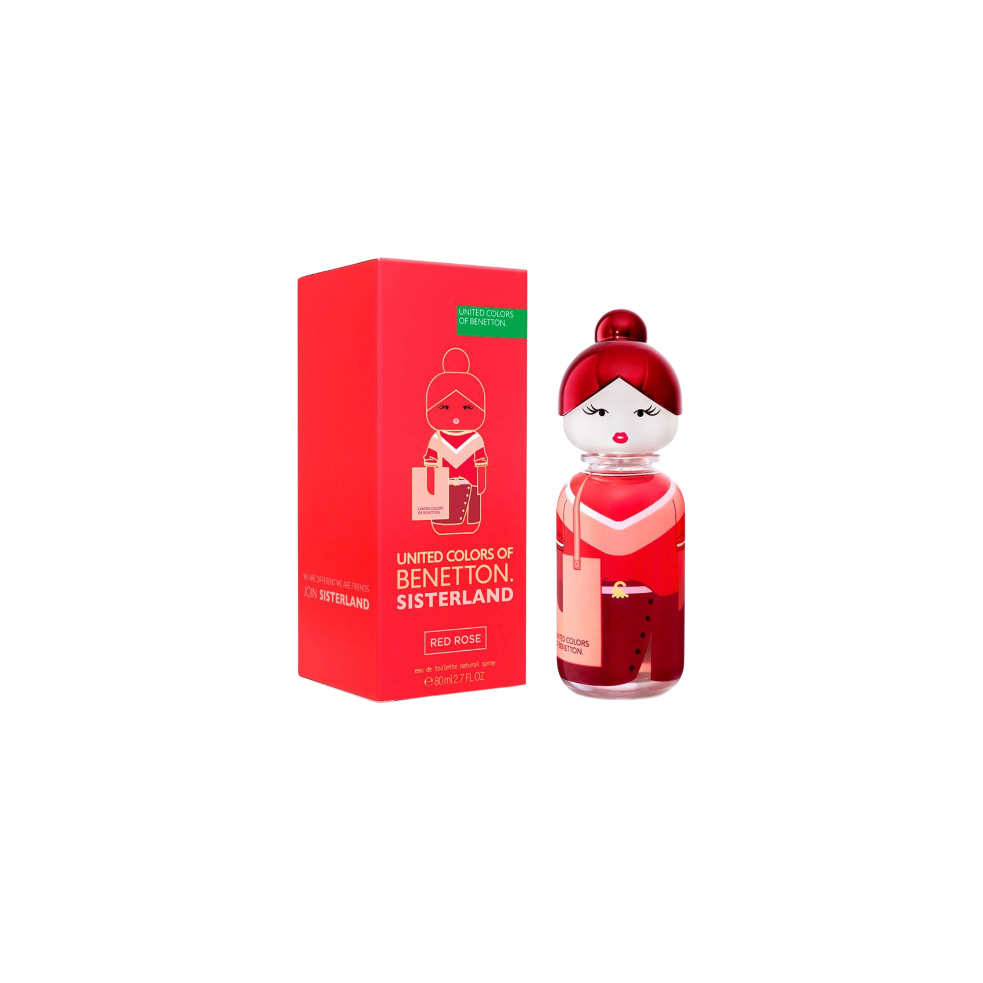 Perfume SISTERLAND RED ROSE 80ML MUJER BENETTON EDT-0
