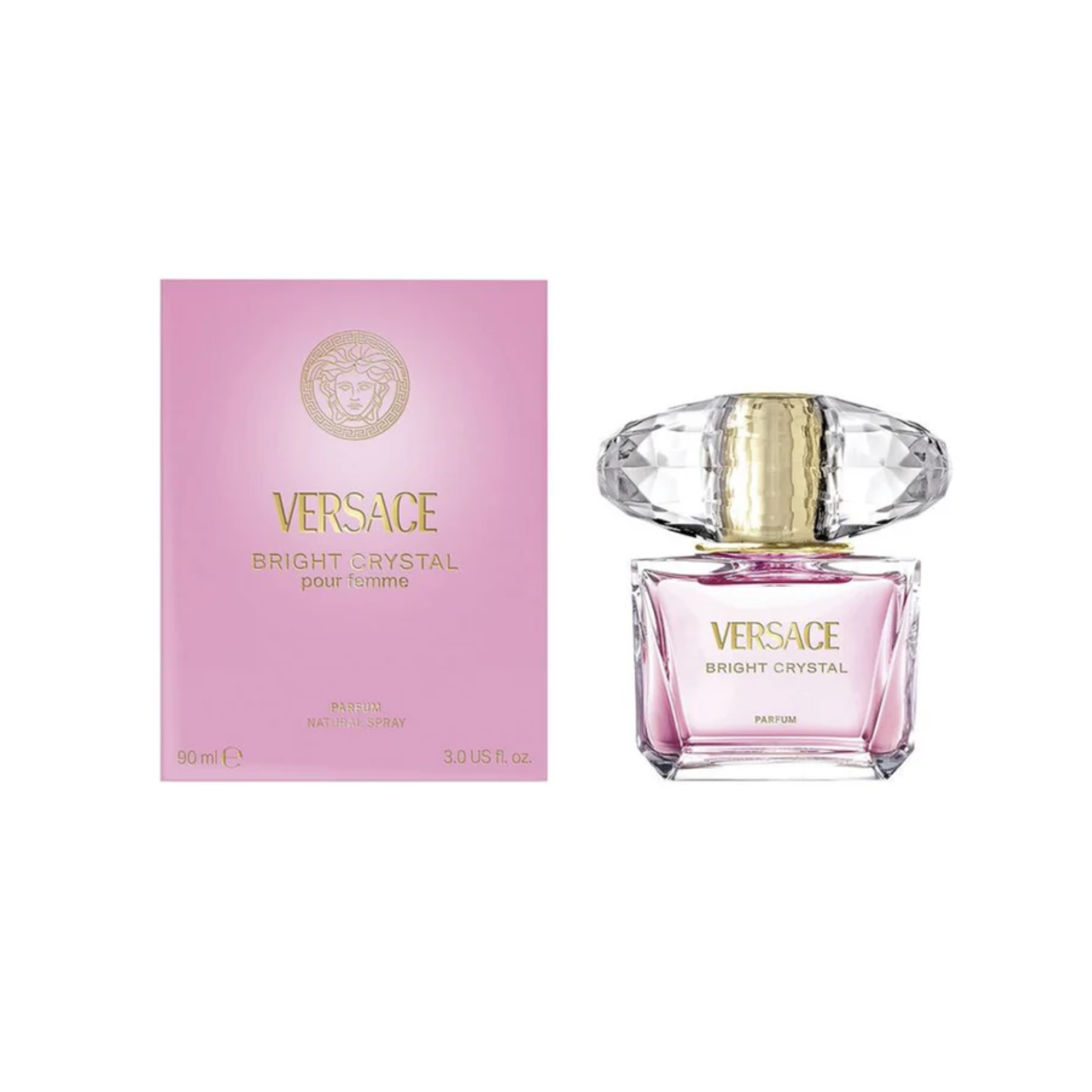 Versace Bright Crystal Pour Femme Parfum 90Ml Mujer (Sin celefon)-0