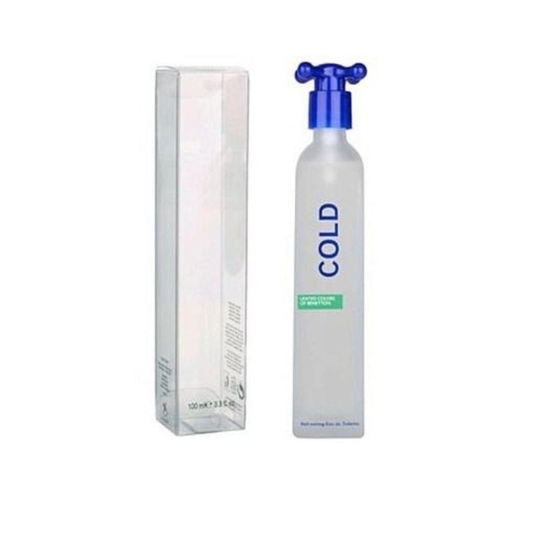 Cold For Him Benetton Edt 100Ml Hombre (Caja Transparenté)-0