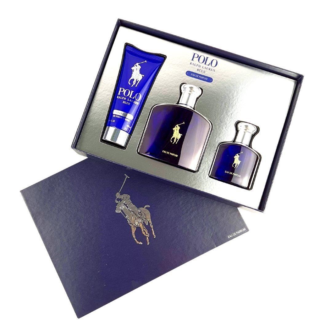 Estuche Polo Blue Ralph Lauren Edp 125ml+ 40ml +100ml Hombre (Caja Azul)-0