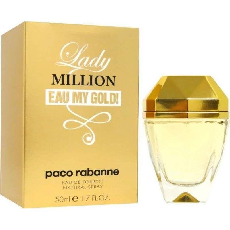Lady Million Eau My Gold 50ml Edt Mujer-0