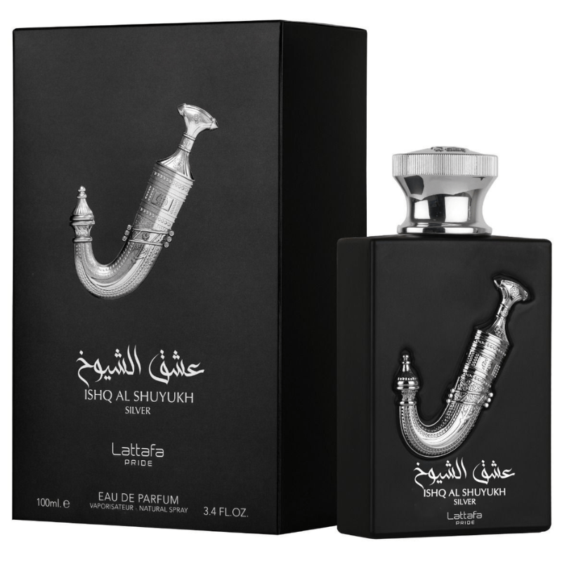 Pride Ishq Al Shuyukh Silver 100Ml Unisex Lattafa Perfume-0