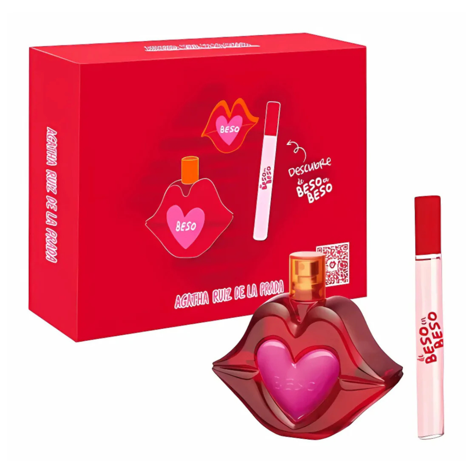Estuche Agatga Ruiz De La Prada Beso 100ML+10ML Mujer-1
