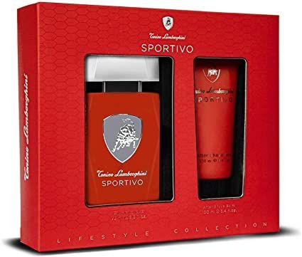 Estuche Sportivo EDT 75ml+A/S Balm 100ml Hombre Lamborghini-0