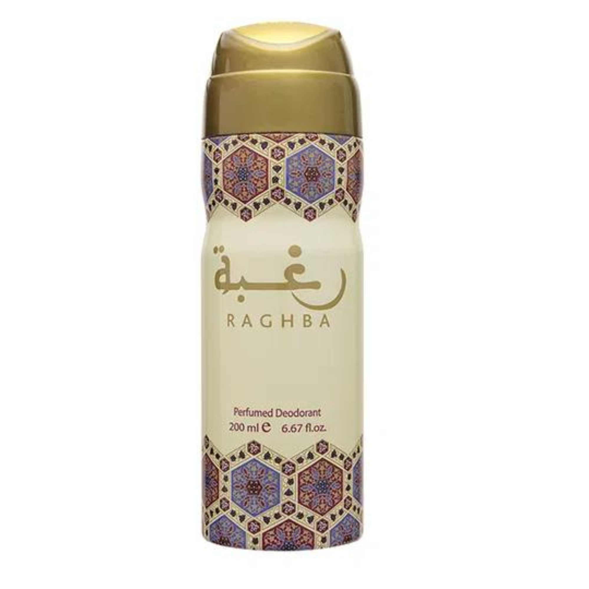 Desorante Raghba Lattafa Perfumed Spray 200Ml Unisex-1