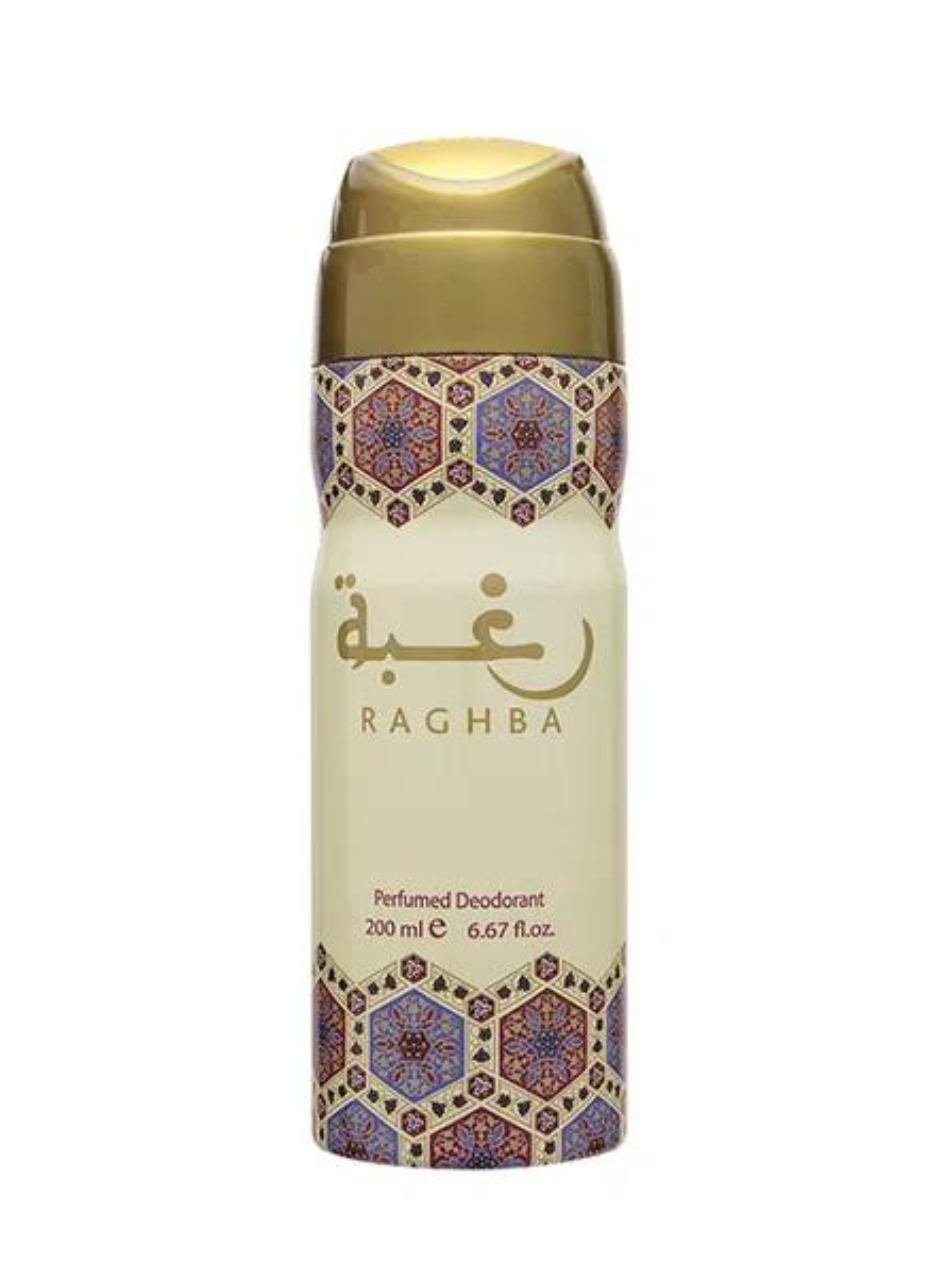 Desorante Raghba Lattafa Perfumed Spray 200Ml Unisex-0