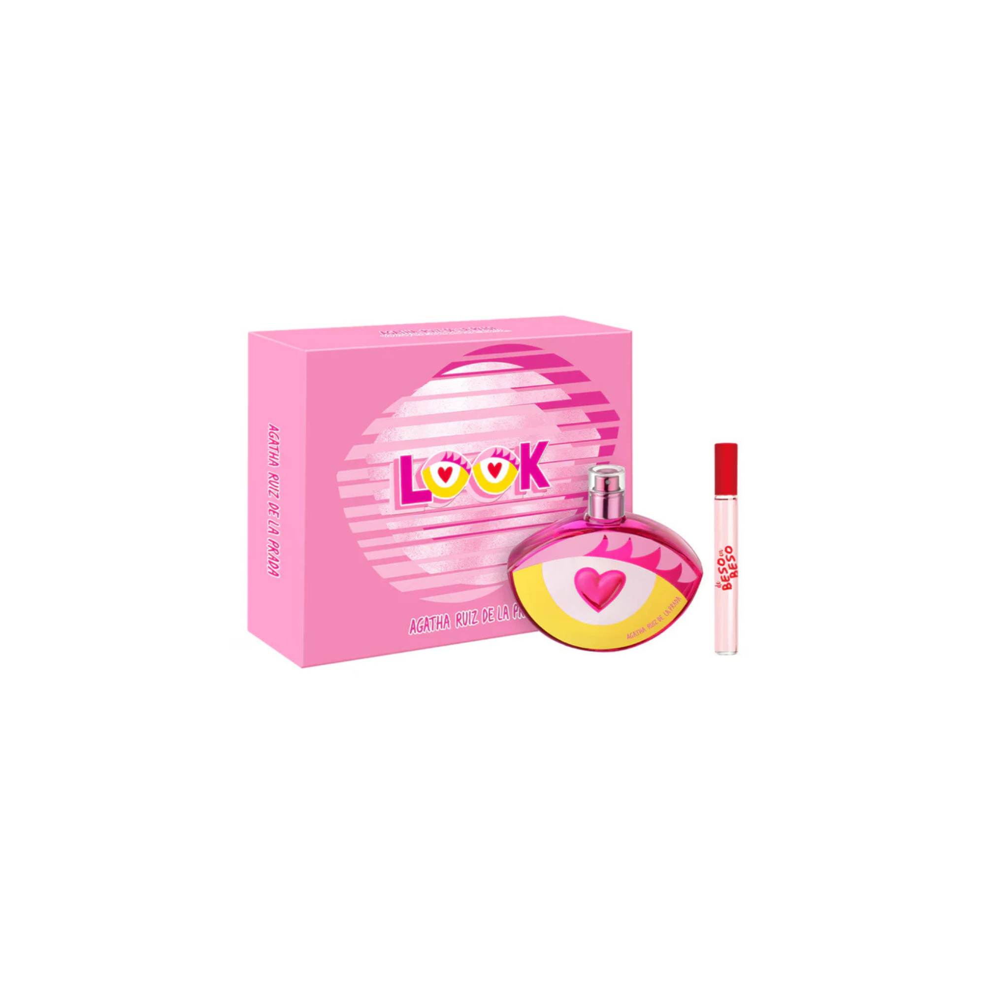 Estuche Look Agatha de ruiz de la prada Edt 80Ml + 10Ml Mujer-0