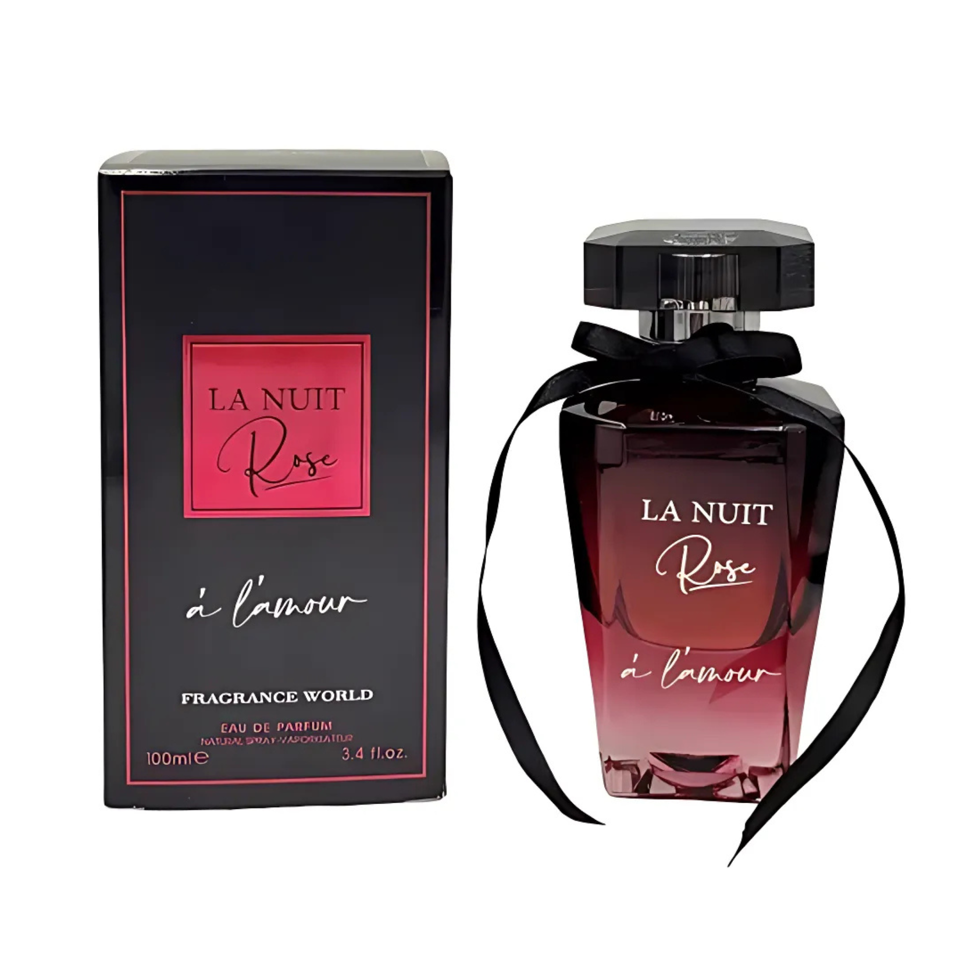La Nuit Rose L Amour Fragrance World Edp 100Ml Mujer-1