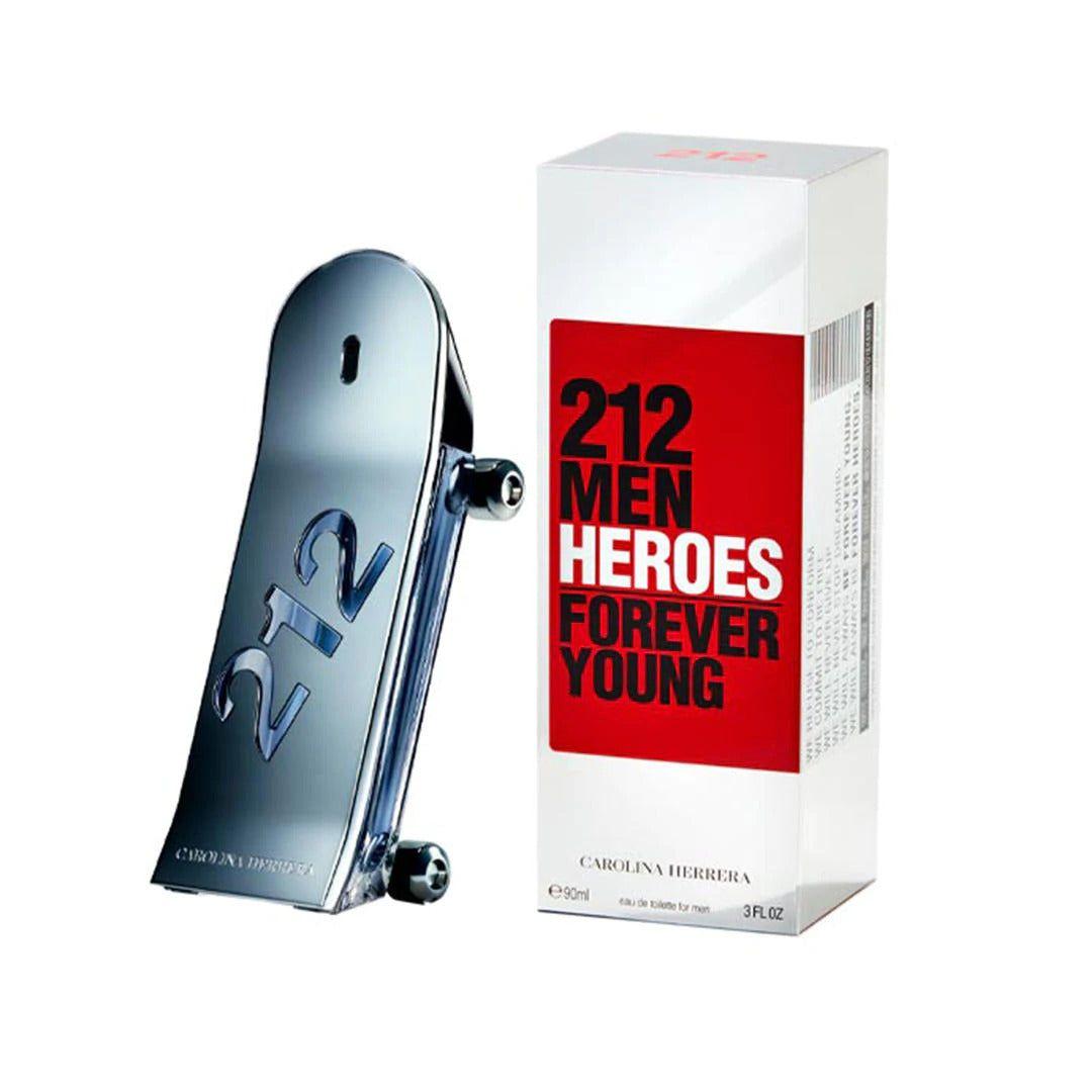 212 Men Heroes Forever Young Edt 90ml Hombre-0