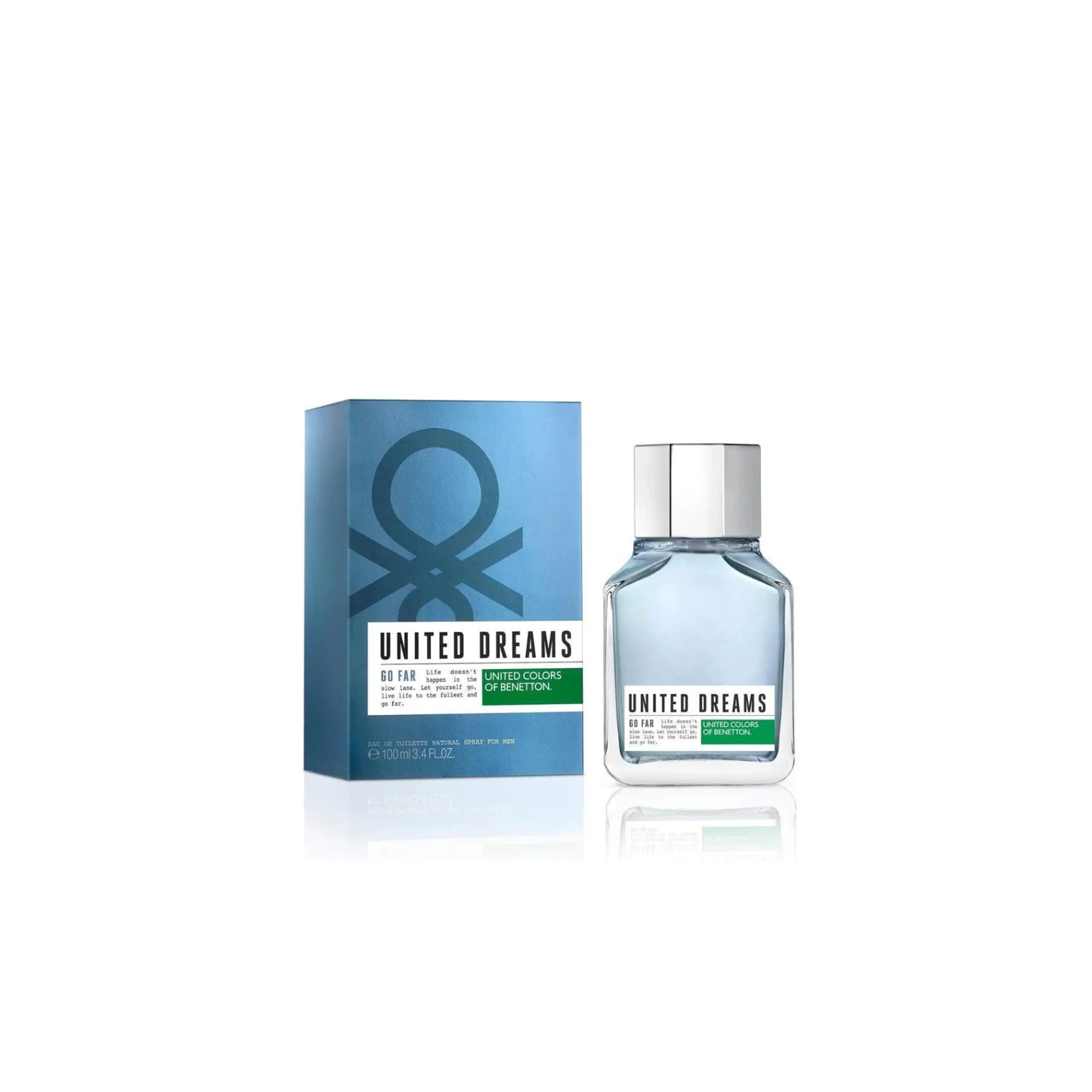 Perfume United Dreams Go Far 100ML EDT Hombre Benetton-0