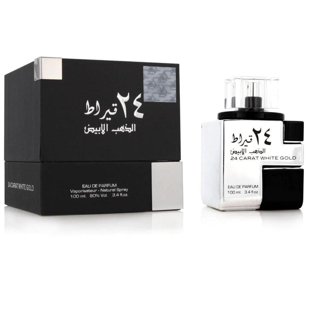 Carat White Gold 100Ml Unisex Lattafa Perfume-0