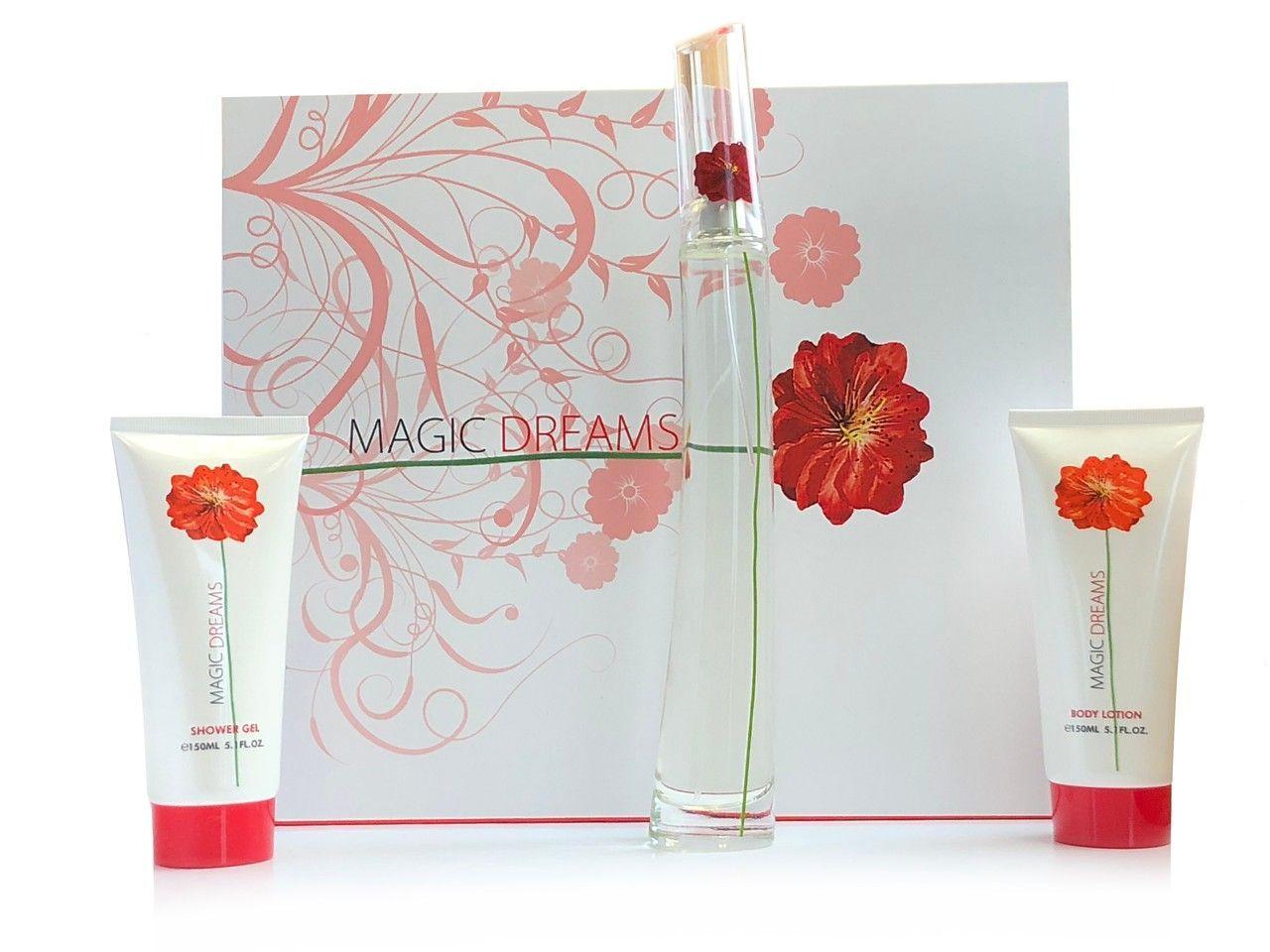 Estuche Magic Dreams Parfums Rivera Edp 100Ml+150Ml B/L+150Ml S/G Mujer-0